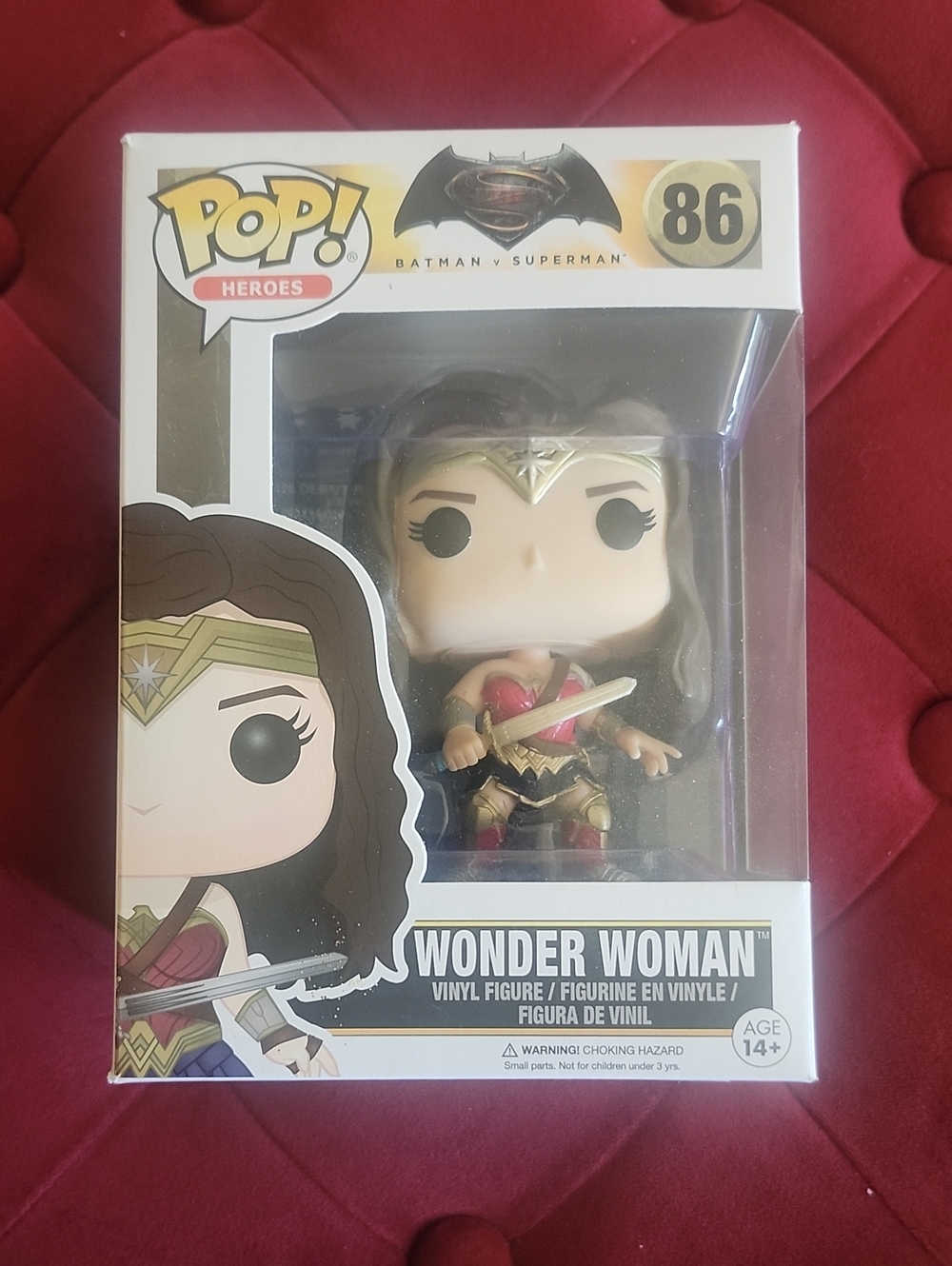 Wonder Woman Funkopop From Batman v Superman NWT